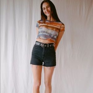 BDG Girlfriend High Rise Denim Shorts